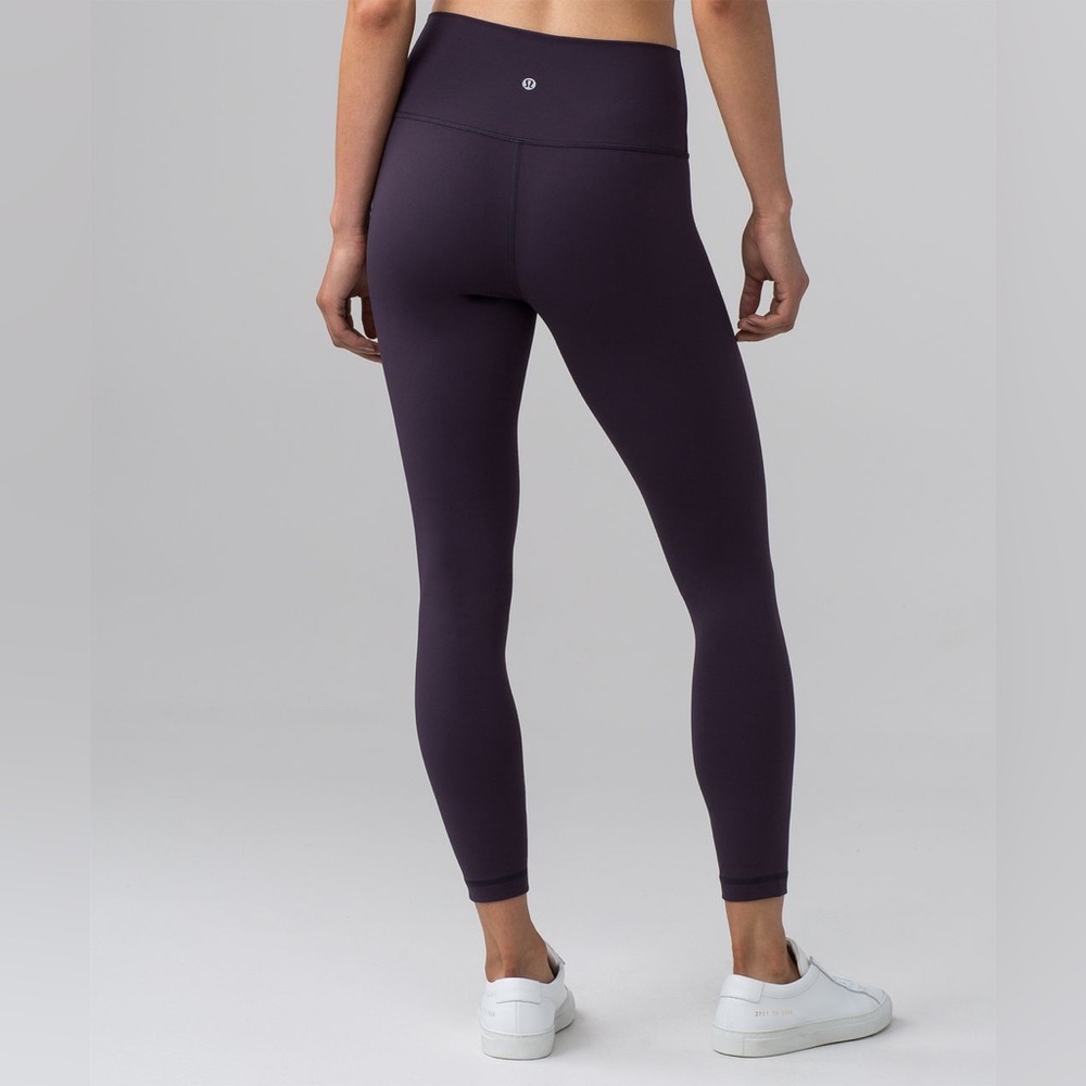 Boysenberry Lululemon Wunder Under Hi-Rise 7/8 Tight 25"
